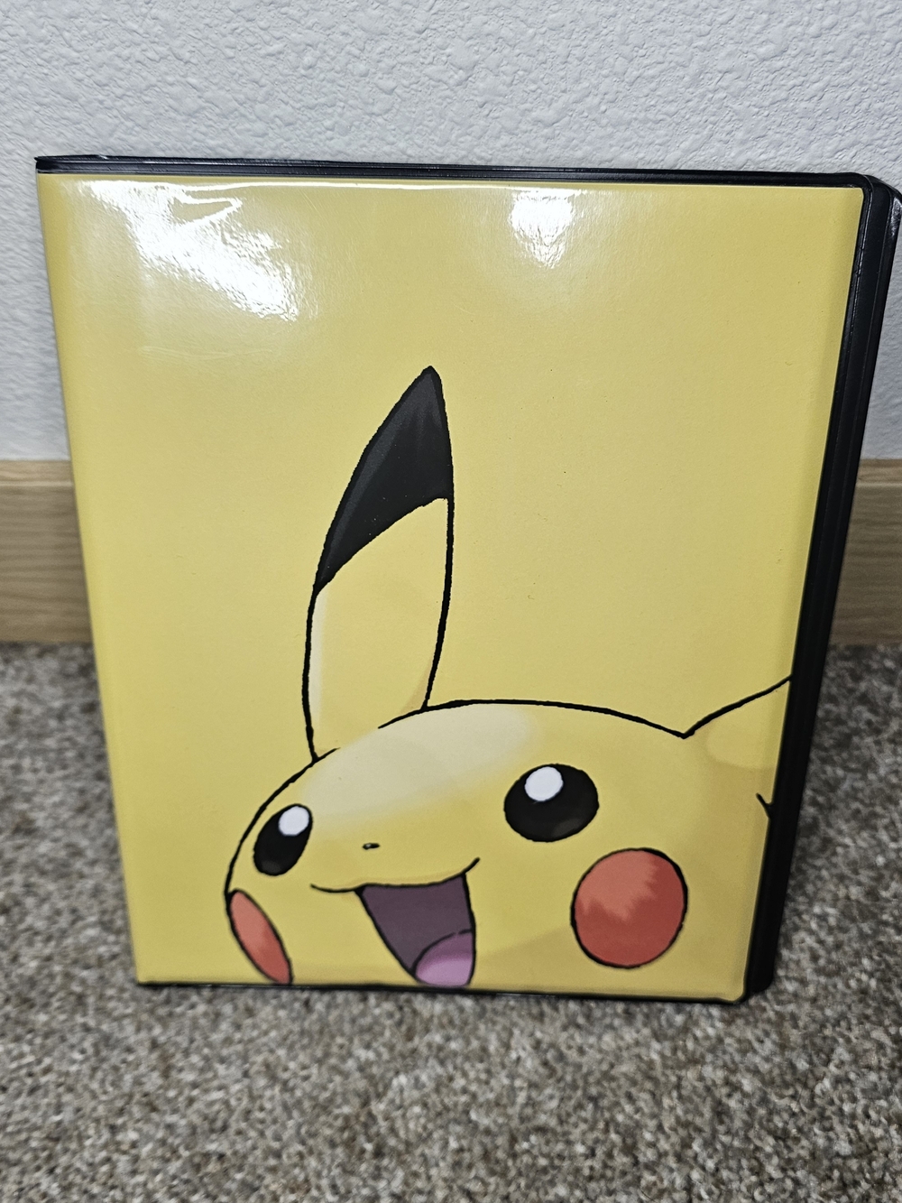 Pokemon Yellow Pikachu Illustration Binder